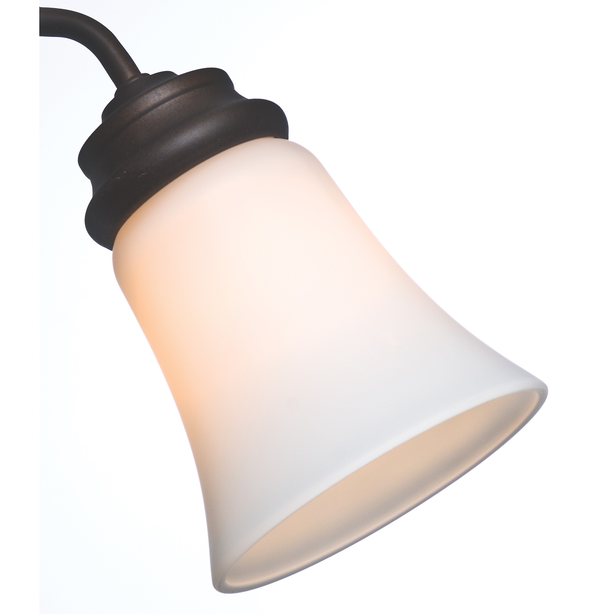 Casablanca Fan Company - 99035 - Cased White Side Glass with Bell Shape (Set of 4)