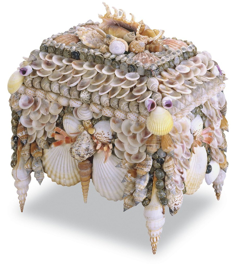 Currey & Company - Boardwalk Shell Jewelry Box