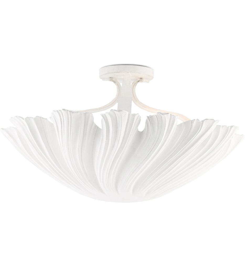 Currey & Company - 9000-0466 - Hadley 22.5" Semi-Flush