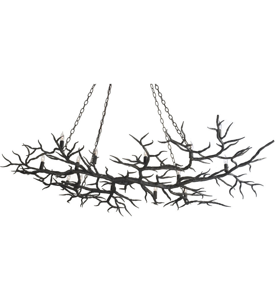 Currey & Company - Rainforest 74" Chandelier