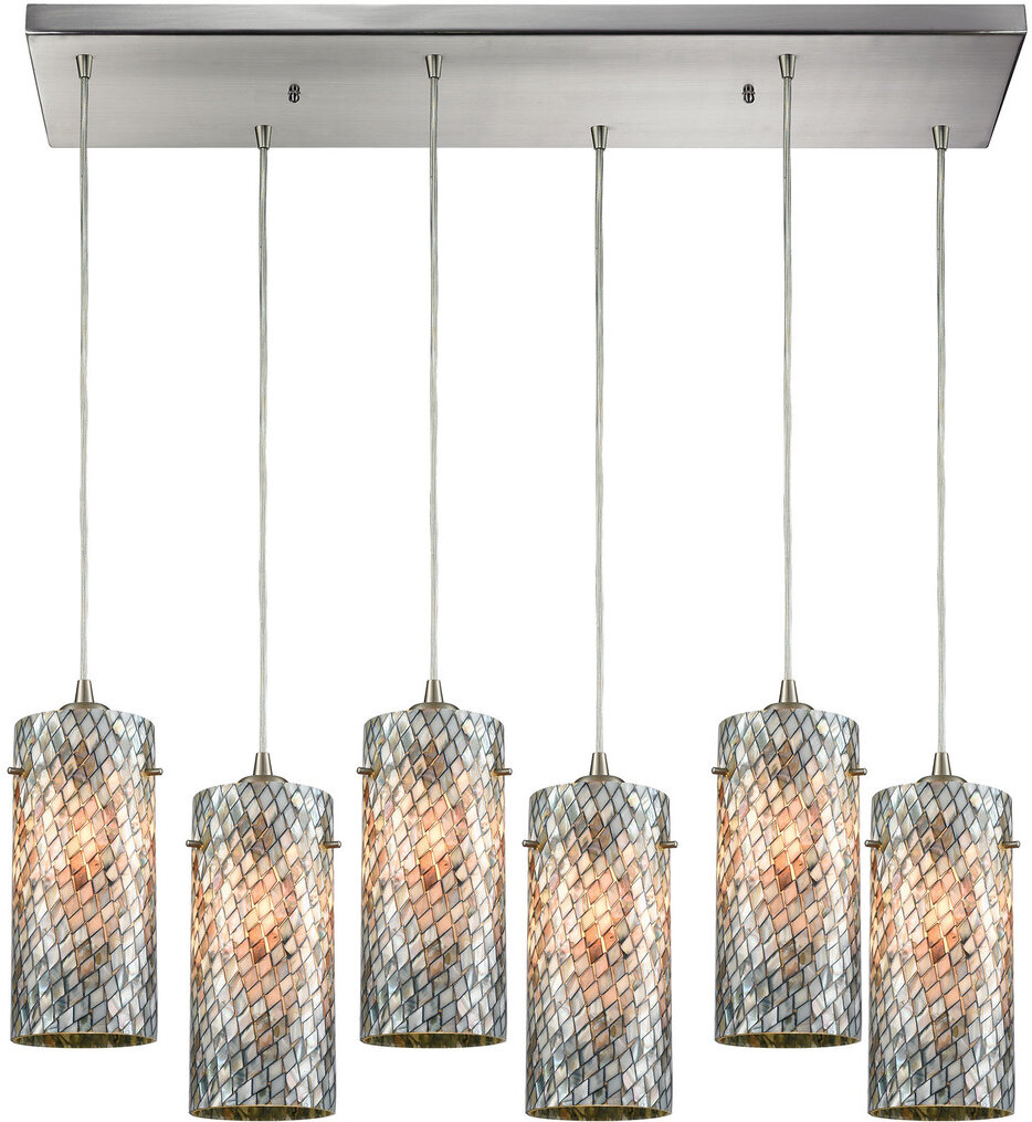 ELK Lighting 10447/6RC Capri 32" Pendant