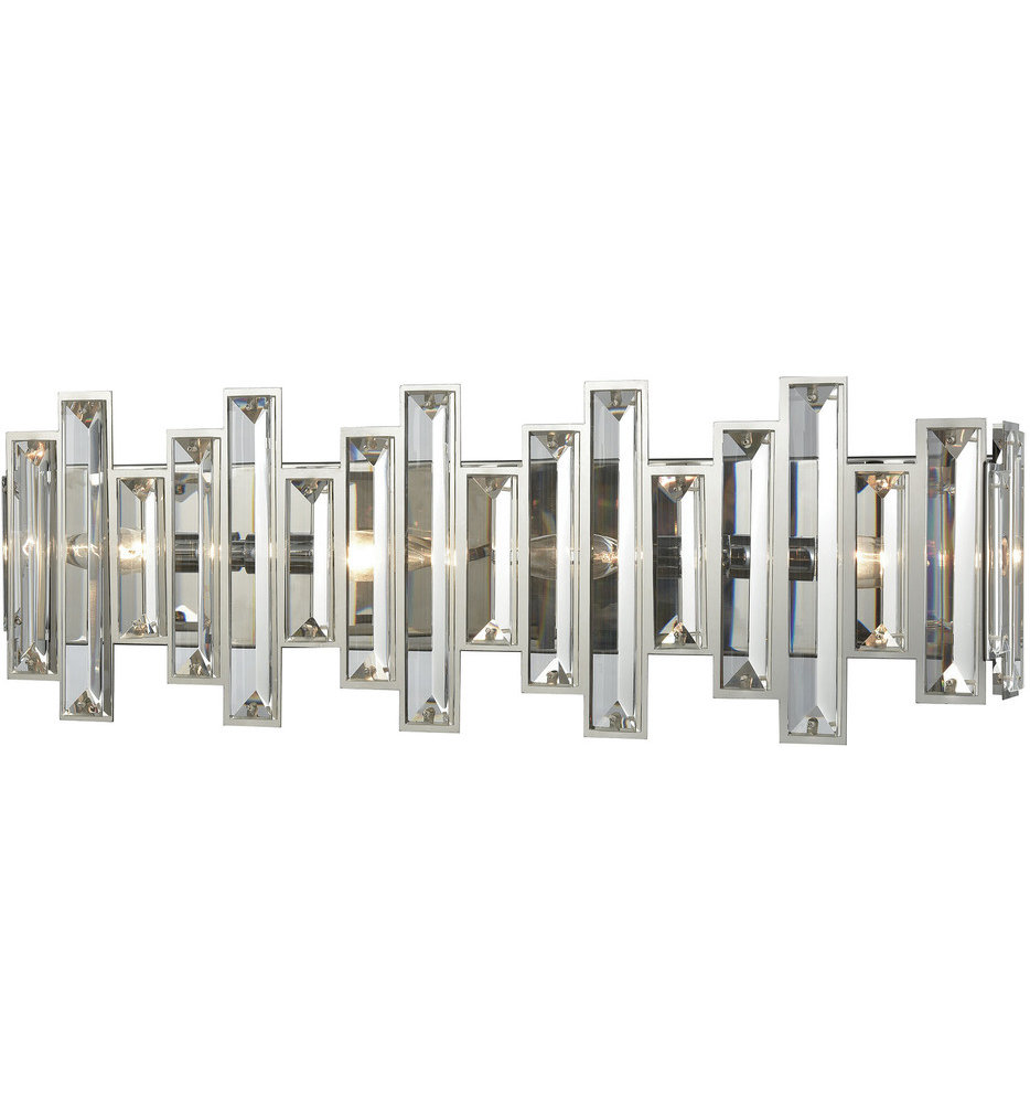 ELK Lighting 33011/4 Crystal Heights 25" Bath Vanity Light