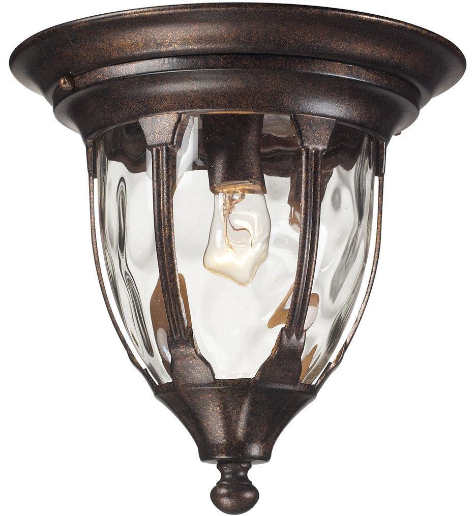 ELK Lighting 45005/1 Glendale 9" 1 Light Outdoor Post Light