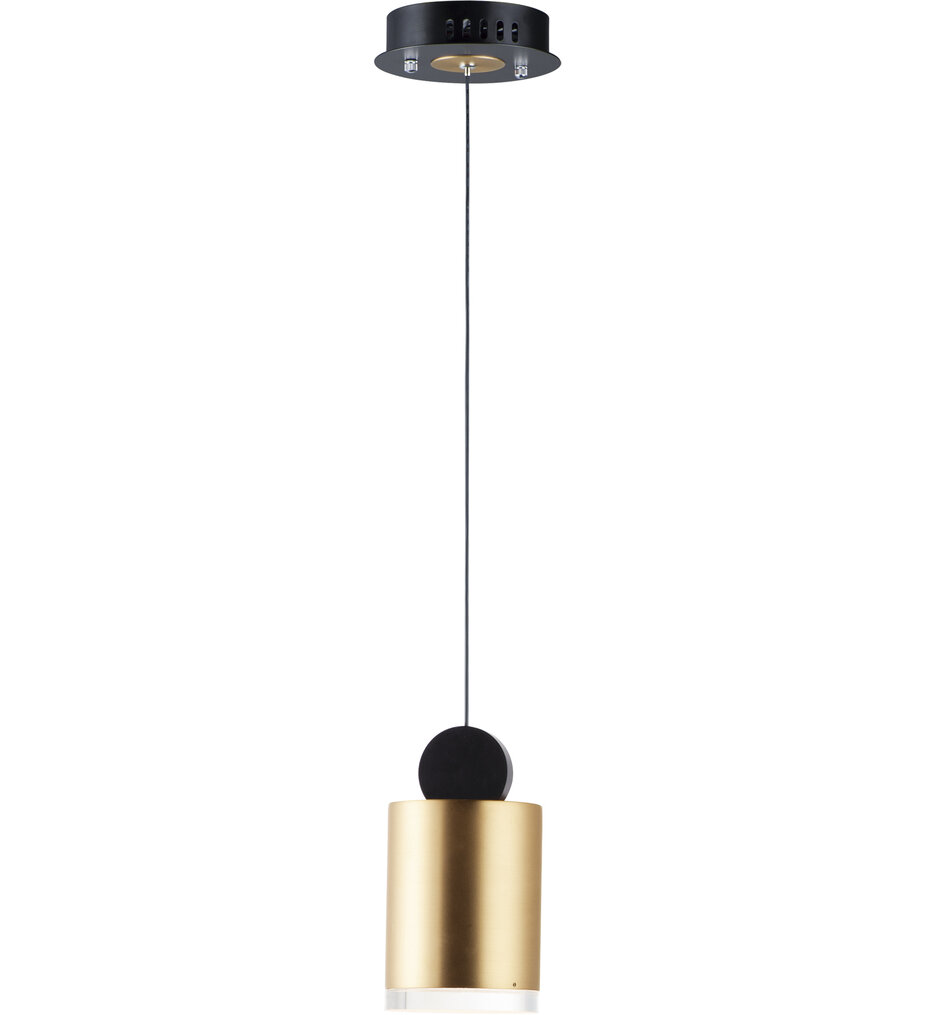 ET2 - E20862-75BKGLD - Nob 4" Pendant