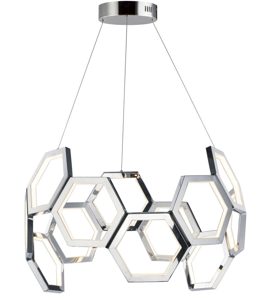 ET2 - E24893-PC - Polygon 30" Pendant