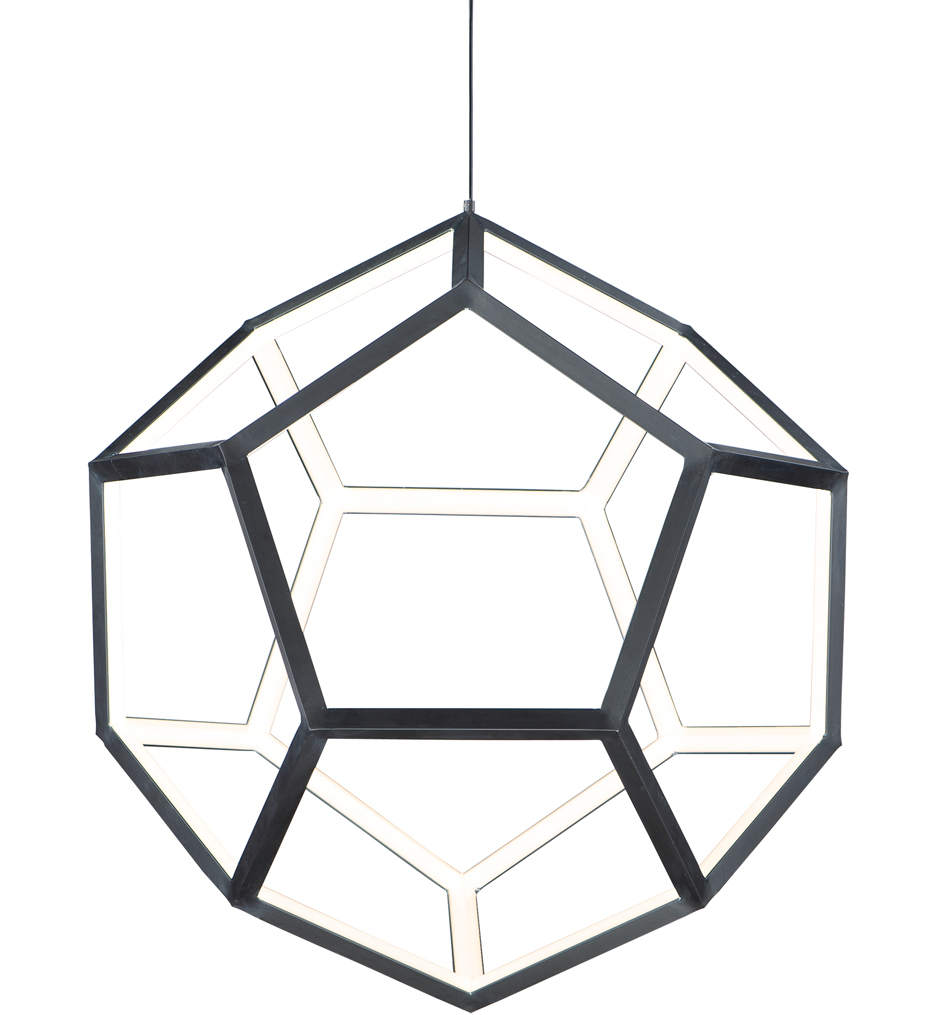 ET2 - E25104-BK - Penta 22" Pendant