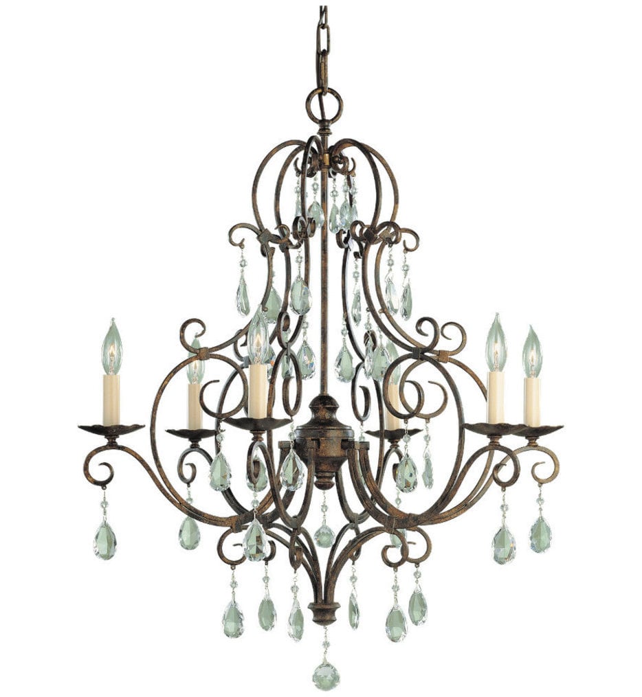 Chateau 25" Chandelier