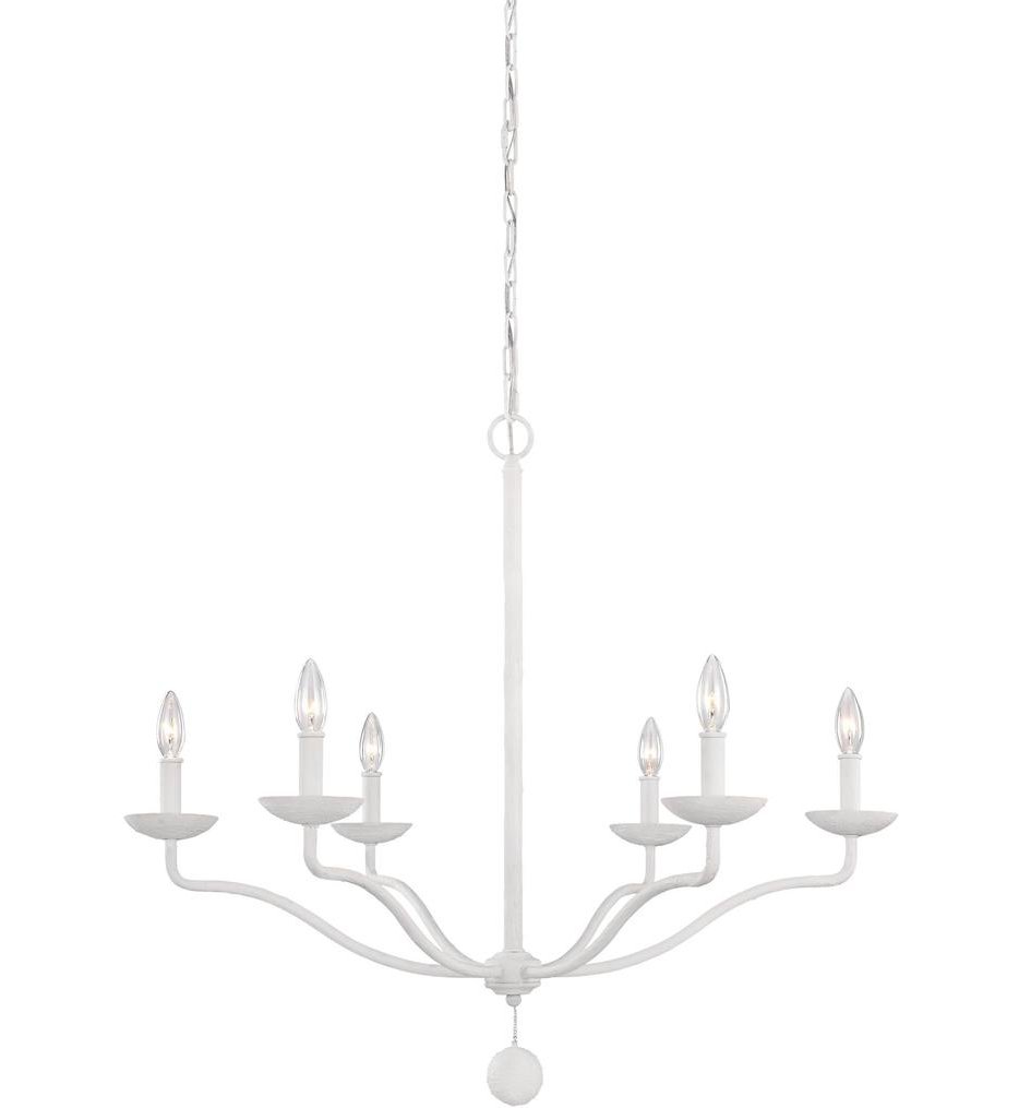 Visual Comfort Studio - F3130/6PSW - Annie 32.5" Chandelier