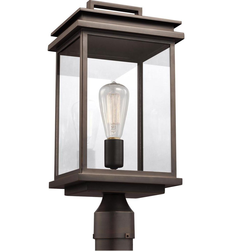 Glenview 16.75" Outdoor Post Lantern