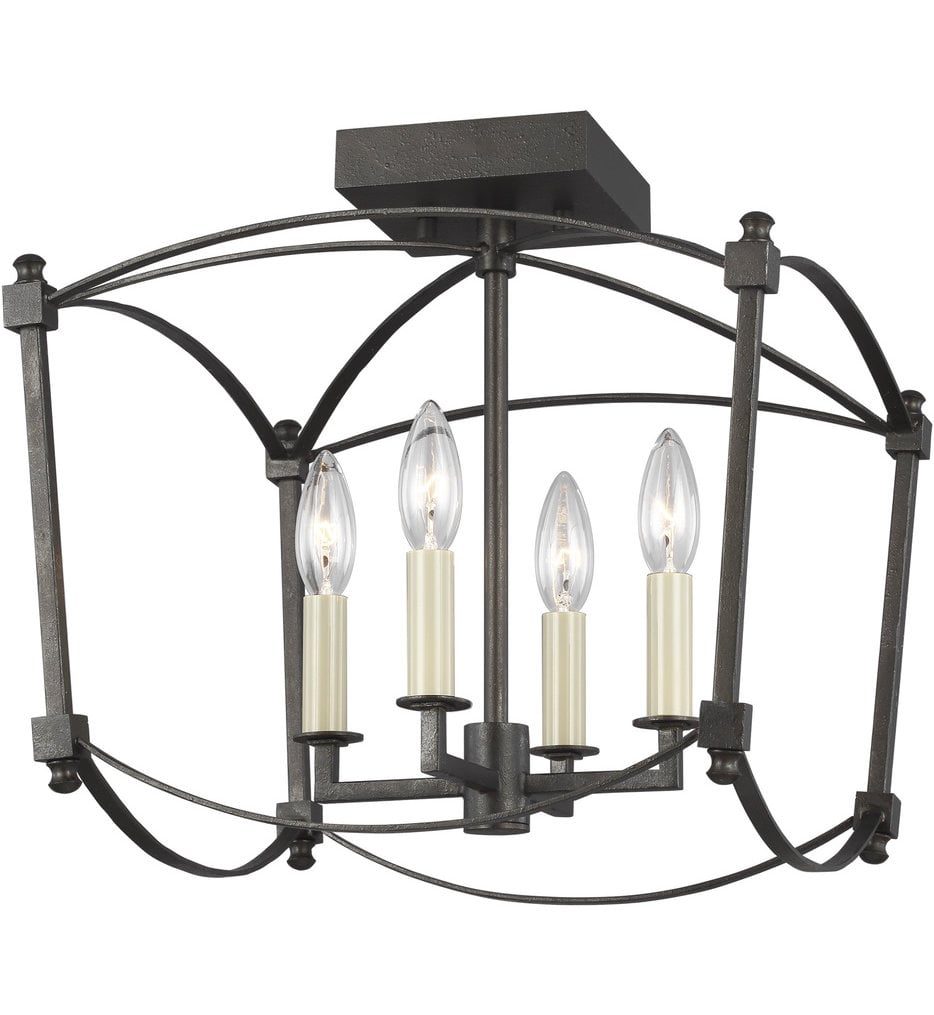 Thayer 14.38" Semi-Flush