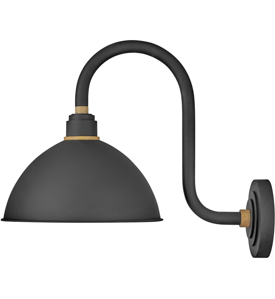 Hinkley Lighting - Foundry Dome 17" Outdoor Wall Sconce