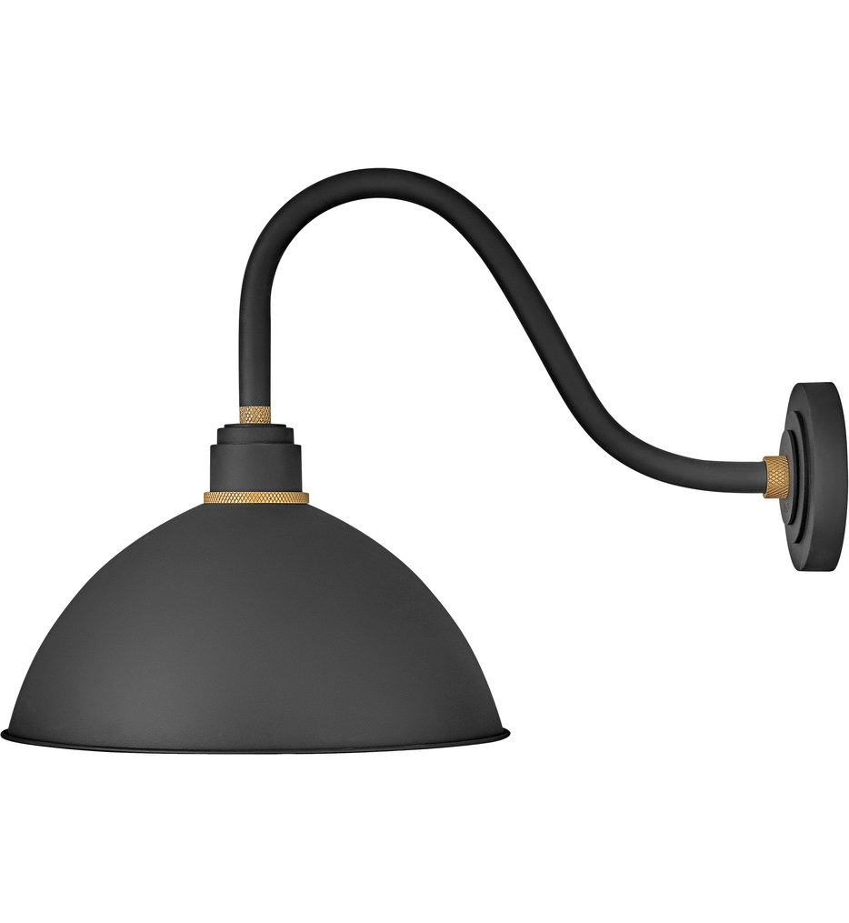 Hinkley Lighting - Foundry Dome 18" Outdoor Wall Sconce
