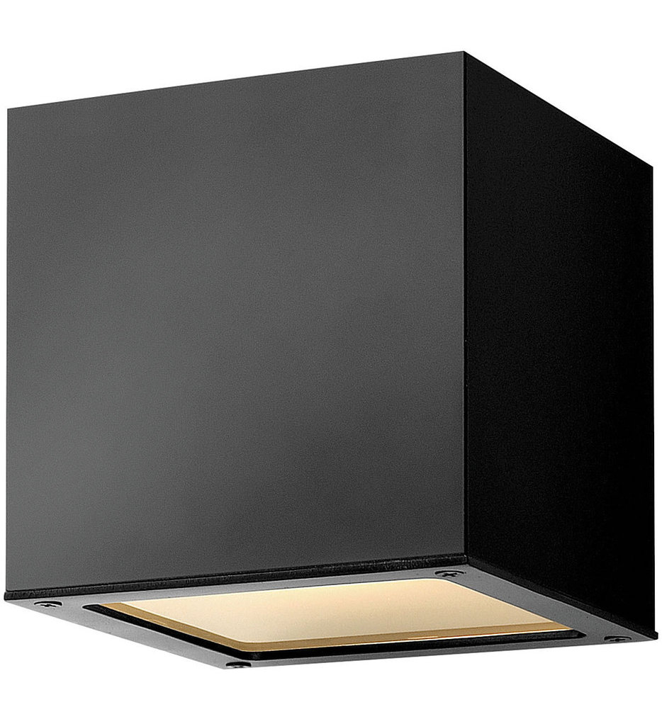 Hinkley Lighting - 1768SK - Kube 6" Outdoor Wall Sconce