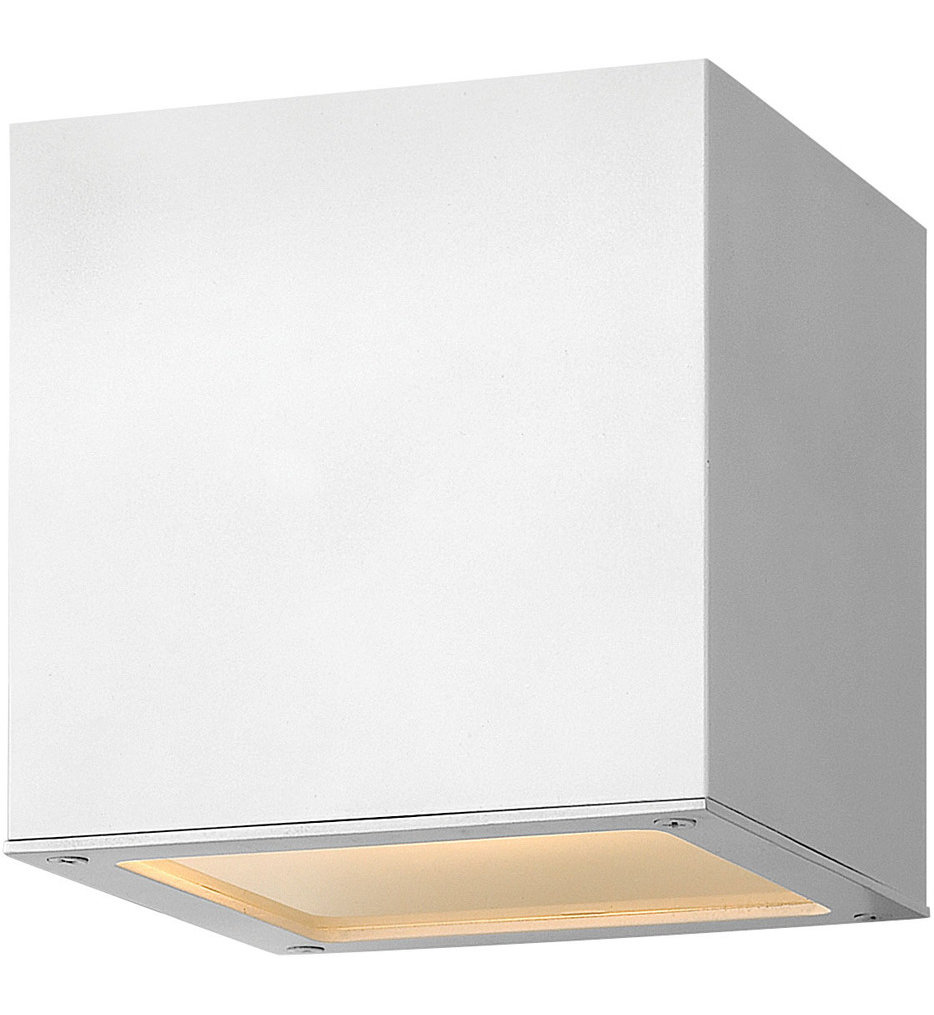 Hinkley Lighting - 1768SW - Kube 6" Outdoor Wall Sconce