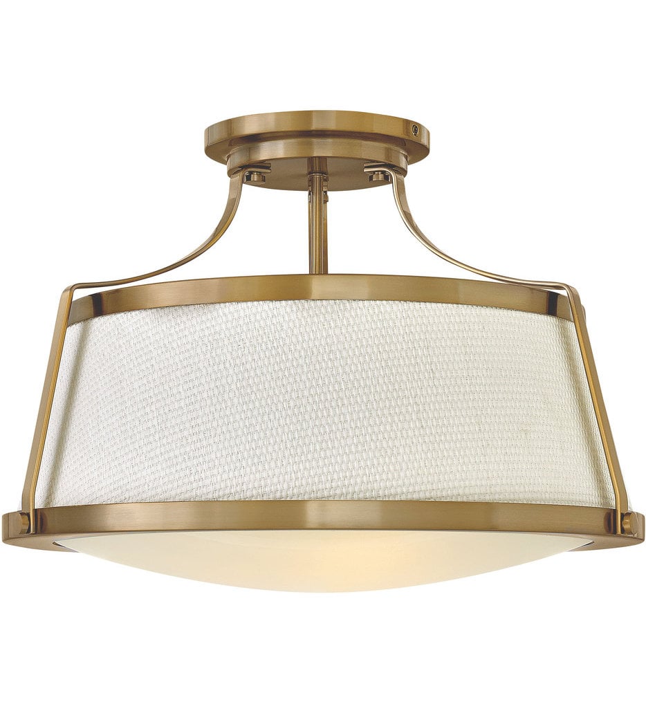 Charlotte 20" Semi-Flush