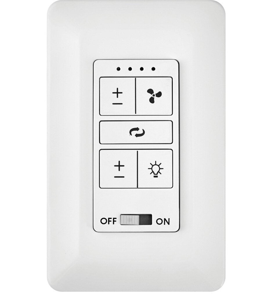 Hinkley Lighting - 980001FWH - Wall Control 4 Speed DC
