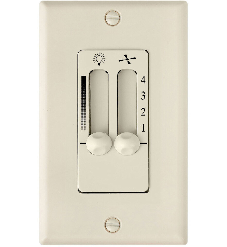 Hinkley Lighting - 980008FAL - Wall Contol 4 Speed Dual Slide
