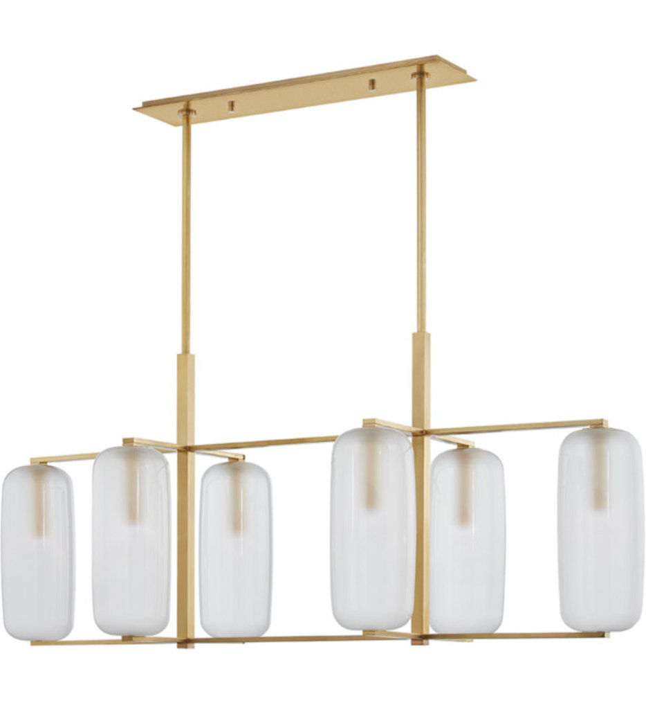 Hudson Valley - Pebble 48" Island Light