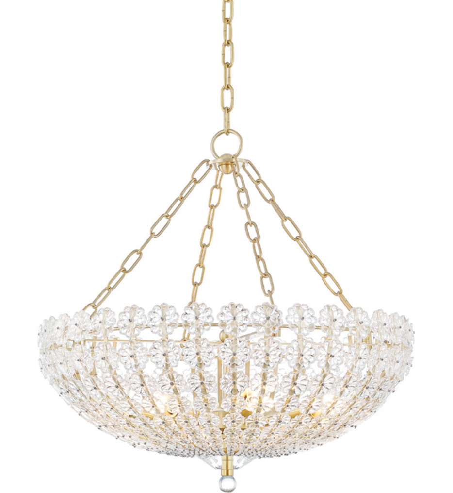 Hudson Valley - Floral Park 24.5" Chandelier