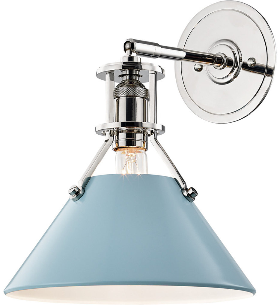 Painted No.2 11" Wall Sconce