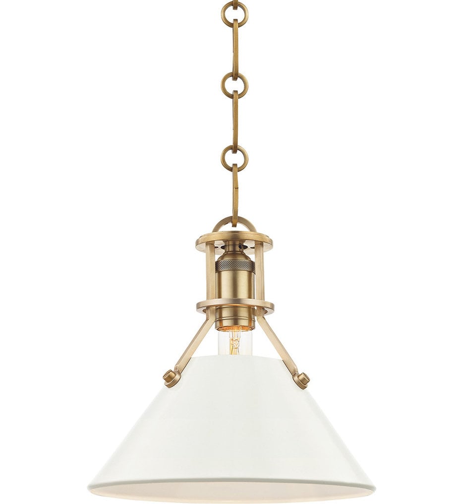 Painted No.2 9.5" Pendant