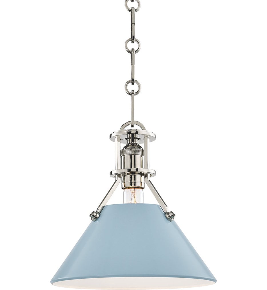 Painted No.2 9.5" Pendant