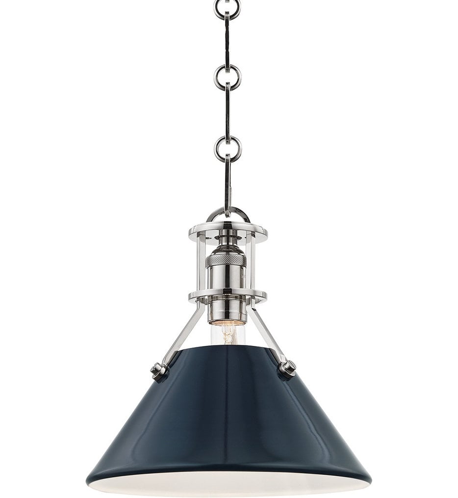 Painted No.2 9.5" Pendant