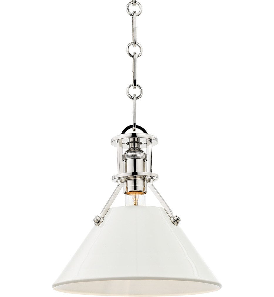 Painted No.2 9.5" Pendant