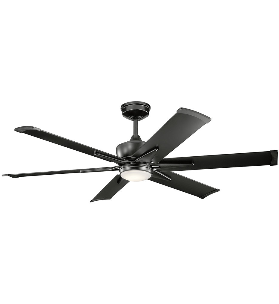 Kichler - 300300SBK - Szeplo Patio 60" Ceiling Fan