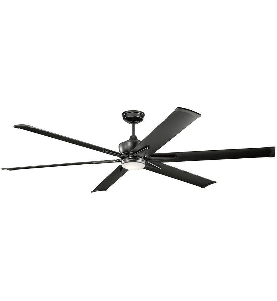 Kichler - 300301SBK - Szeplo Patio 80" Ceiling Fan