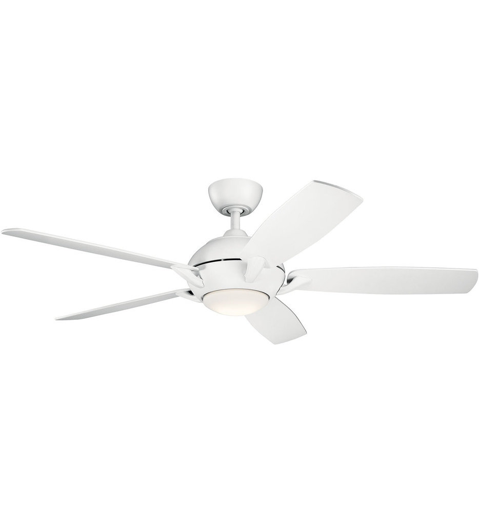 Kichler - 330001MWH - Geno Ceiling Fan