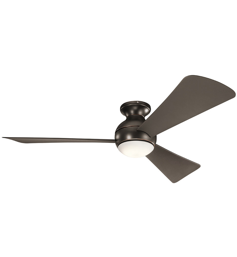 Kichler - 330152OZ - Sola Flush Mount Fan
