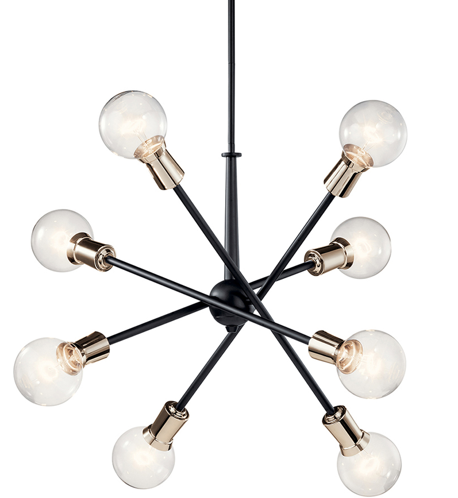 Kichler - 43118BK - Armstrong 30" Chandelier