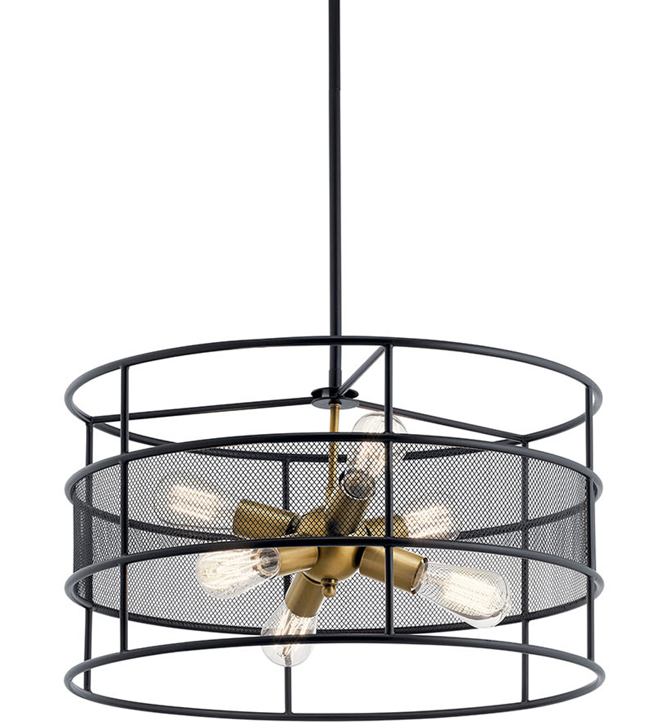 Kichler - 43594BK - Piston 22" Chandelier