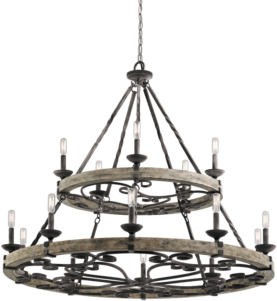 Kichler - 43826WZC - Taulbee 44" Chandelier