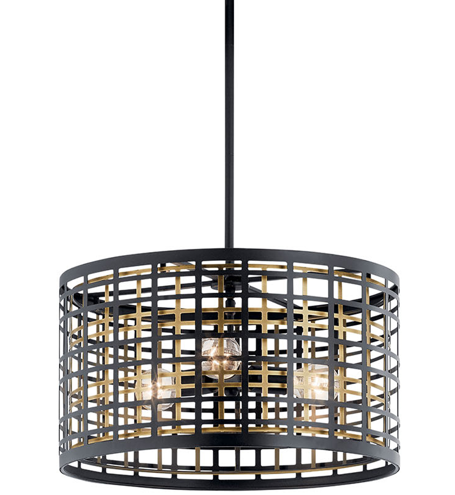 Kichler - 44075BK - Aldergate 18" Pendant