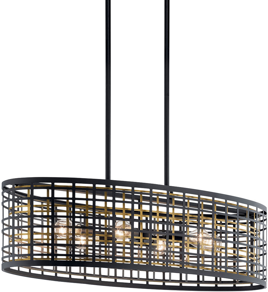 Kichler - 44077BK - Aldergate 38" Chandelier