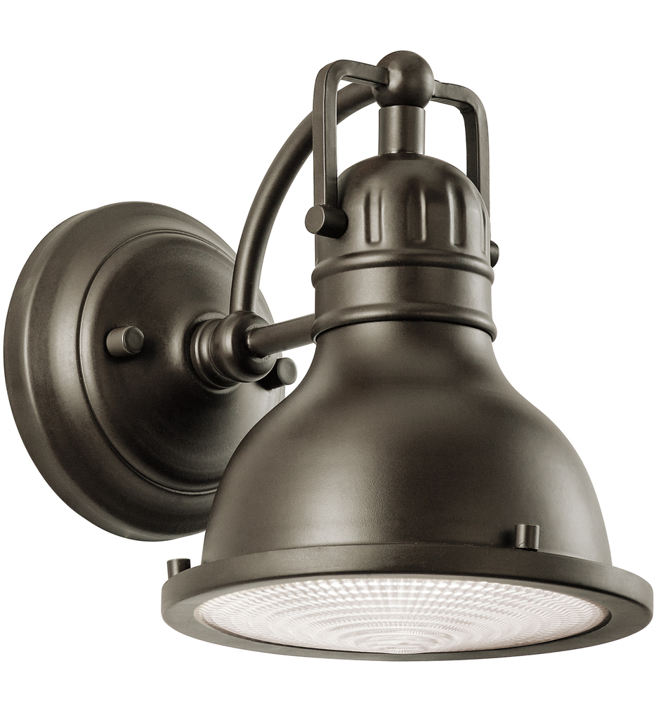 Kichler - 49064OZ - Hatteras Bay 8" Outdoor Wall Sconce