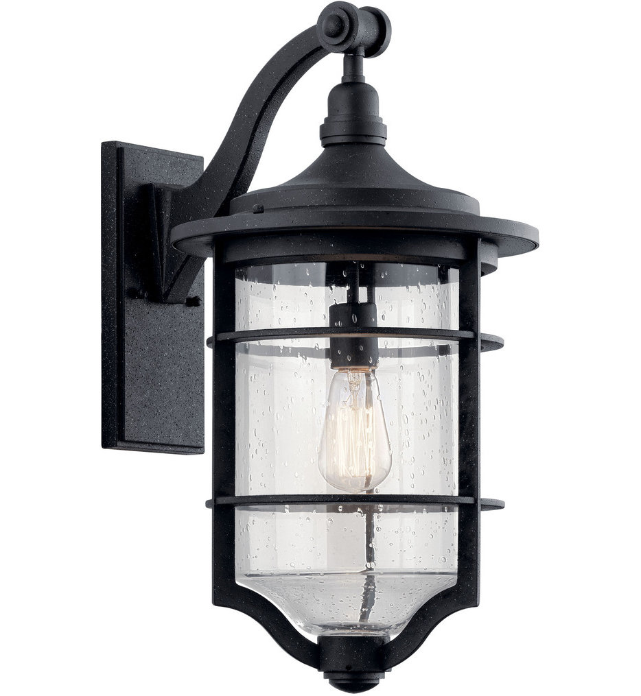 Kichler - 49128DBK - Royal Marine 21.75" Outdoor Wall Sconce