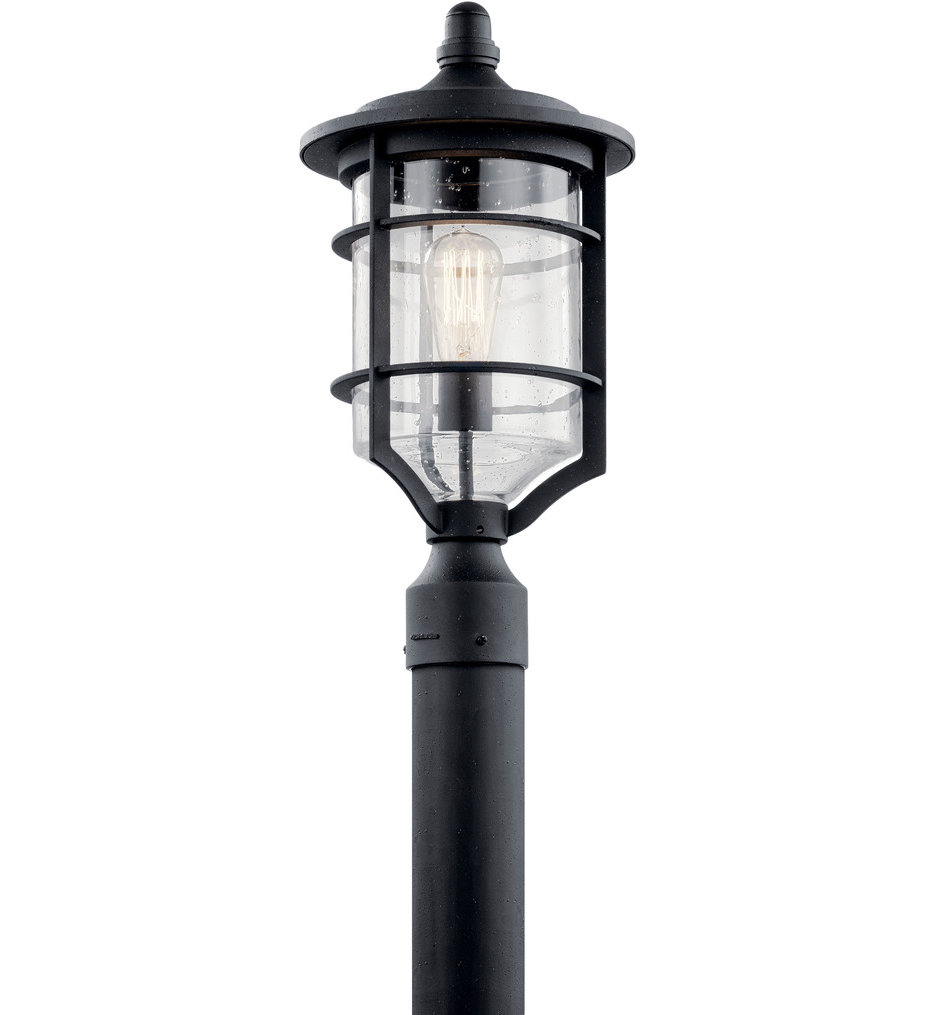 Kichler - 49129DBK - Royal Marine 19" Outdoor Post Lantern
