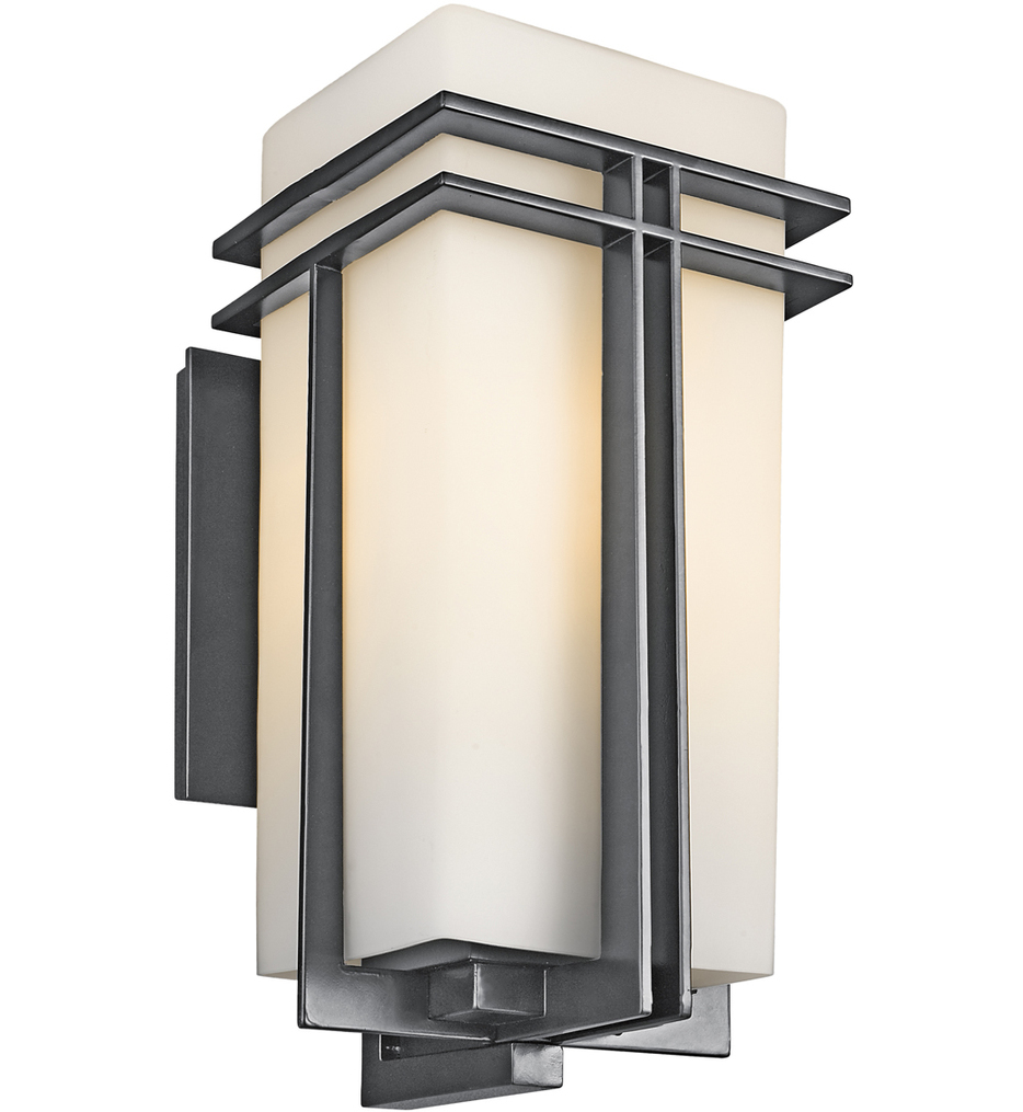 Kichler - 49203BK - Tremillo 20.25" Outdoor Wall Sconce