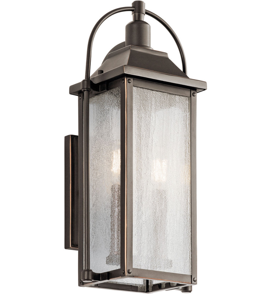 Kichler - 49714OZ - Harbor Row 18.5" Outdoor Wall Sconce