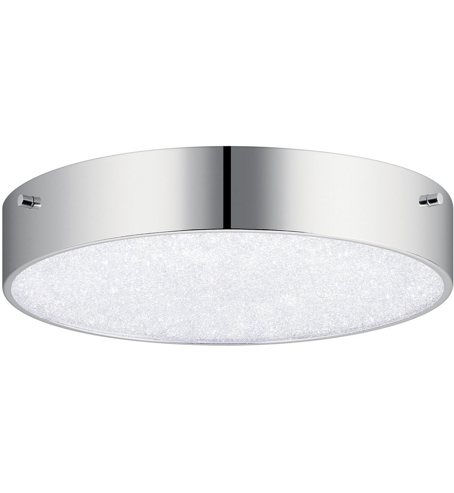 elan - Crystal Moon 11.75" Flush Mount