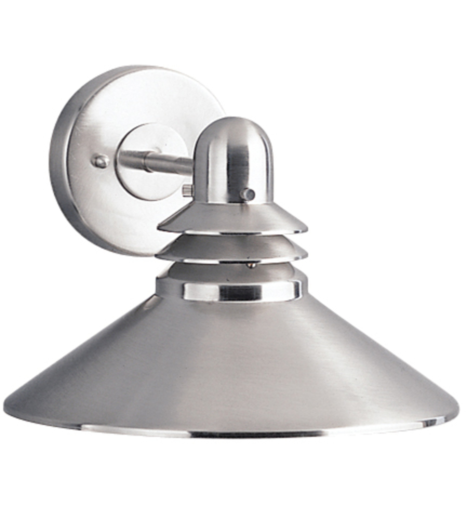 Kichler - 9044NI - Grenoble 8" Outdoor Wall Sconce