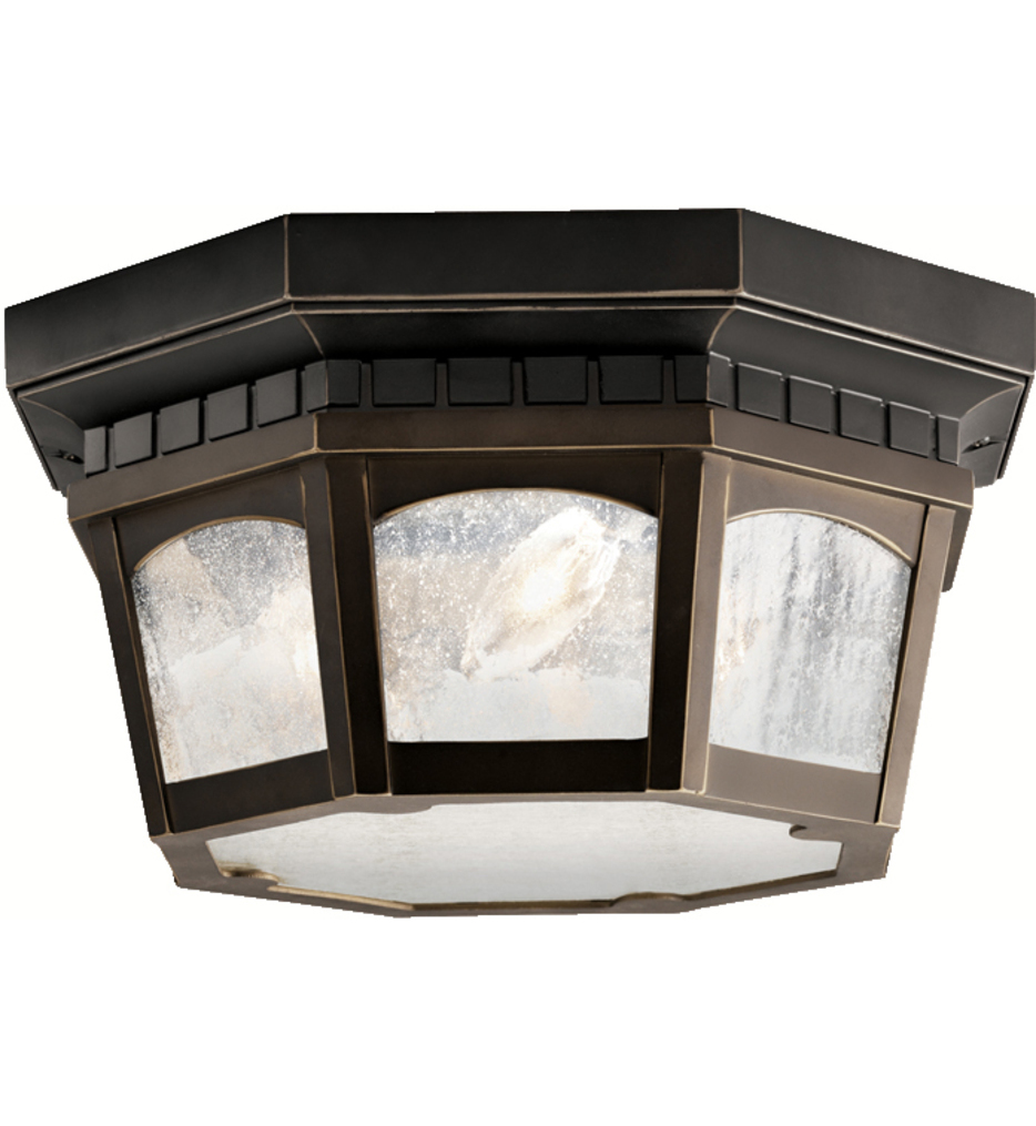 Kichler - Courtyard 12.25" Outdoor Flush Mount