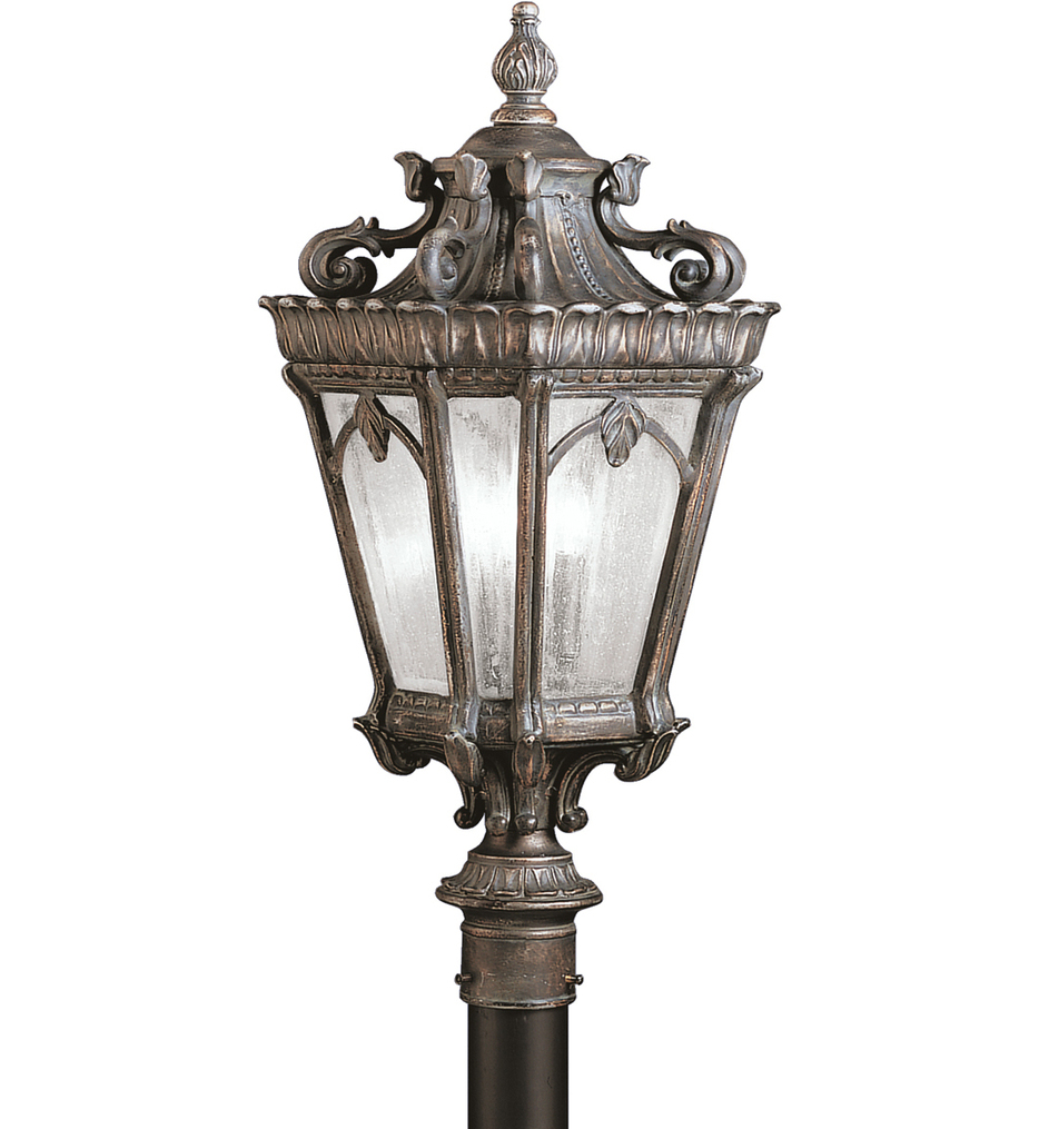 Kichler - Tournai 3 Light Outdoor Post Lantern