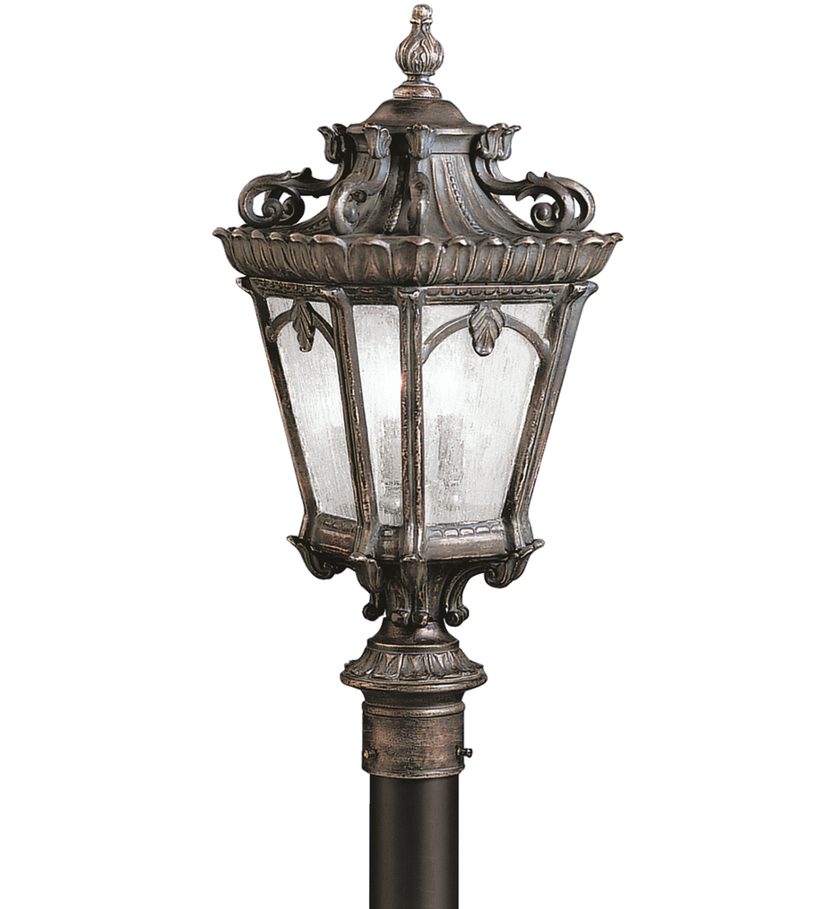 Kichler - Tournai 14" 4 Light Outdoor Post Lantern