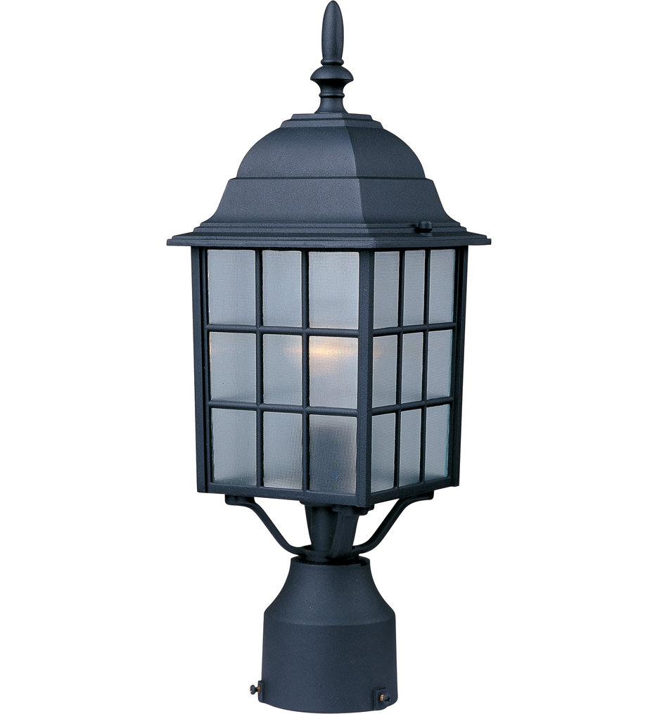 Maxim Lighting - 1052BK - North Church Outdoor Post Light