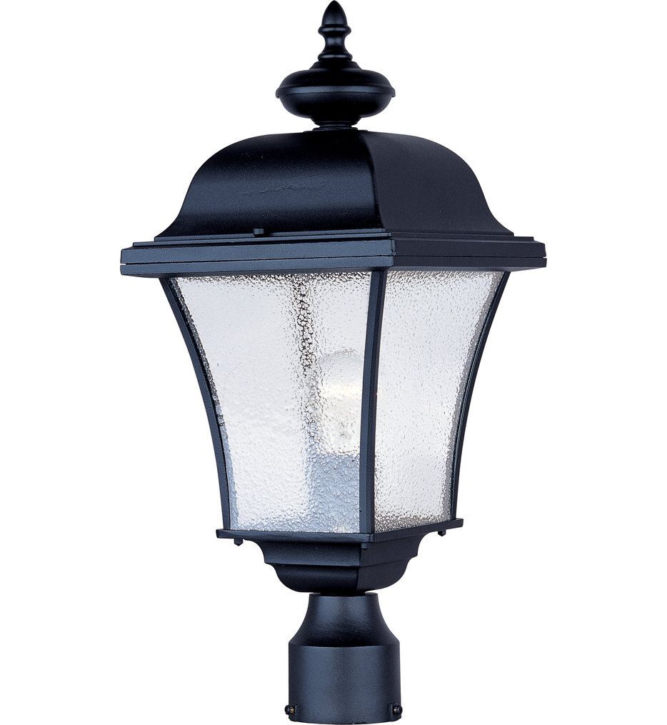 Maxim Lighting - 1065BK - Senator 20" Outdoor Post Light