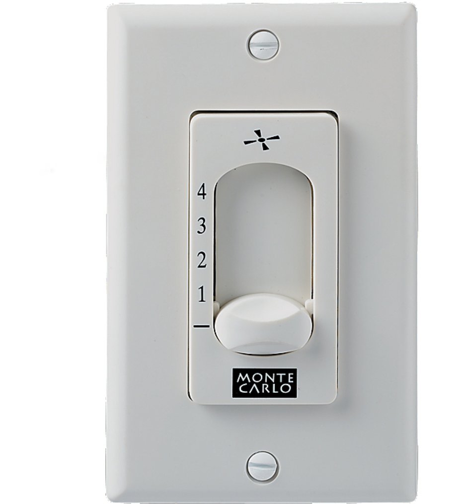 Generation Lighting - ESSWC-4-WH - 4Speed Wall Control
